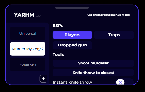 MM2 Script By Yarhm Hub | OP, KEYLESS