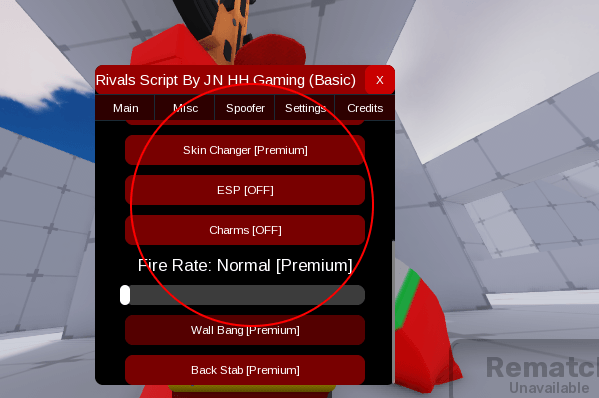 RIVALS Keyless Script | JN HH