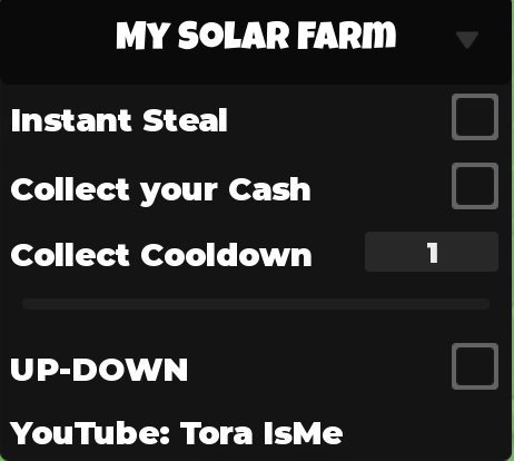 My Solar Farm script | ToraIsMe