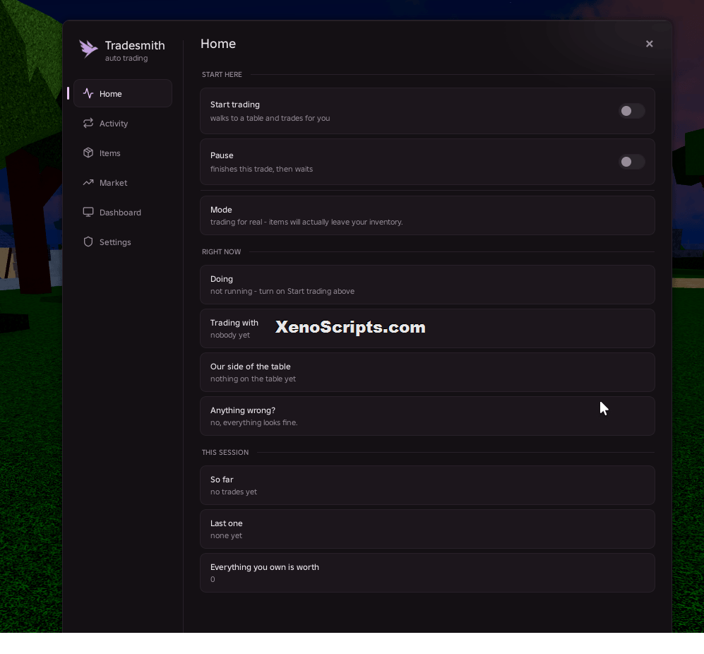 Tradesmith | Blox Fruits Auto Trade Bot (Keyless)