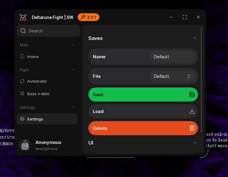 DELTARUNE Fight Script | Deltarune Fight