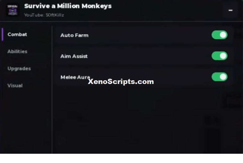 Softkillz Survive a Million Monkeys script | Auto farm