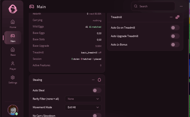 Dont Wake Up for Eggs script keyless | Auto go on treadmill