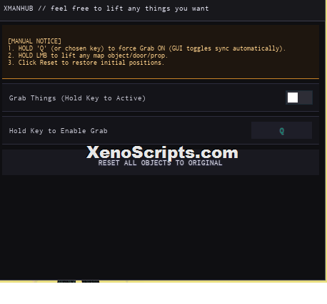 Lifting Infinity script by XMANHUB (No Key)