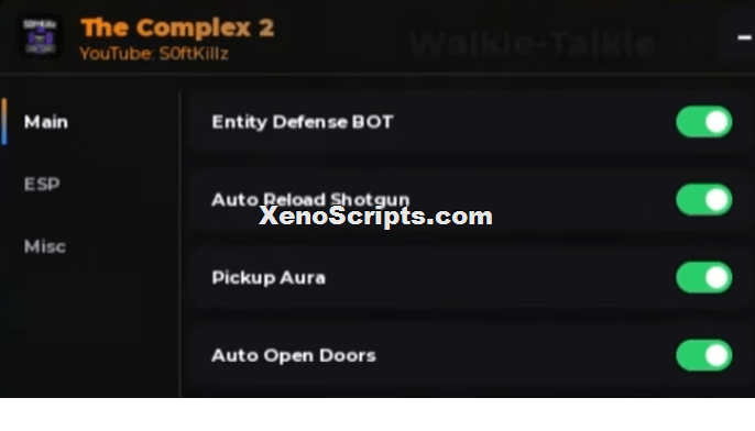 The Complex 2 script by Softkillz | Entity Defense Bot