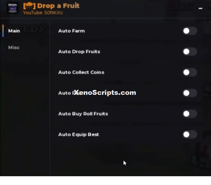 Drop a Fruit script by Softkillz | Auto farm