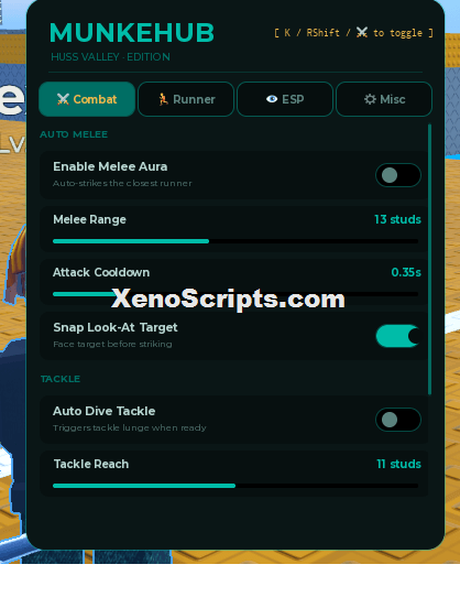 Huss Valley script keyless OP | Auto Melee