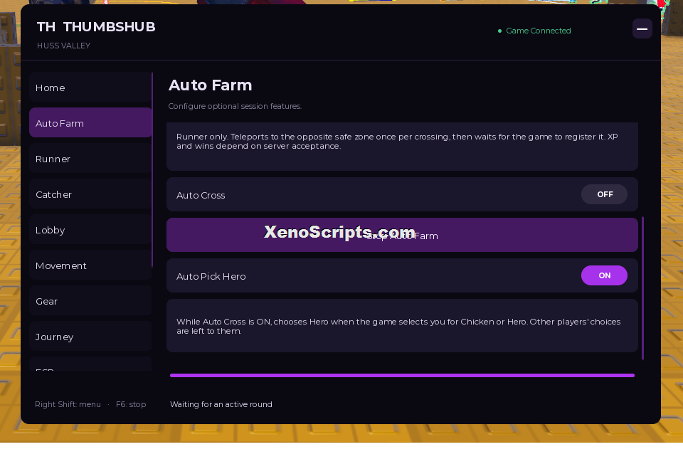 TH ThumbsHub Huss Valley script keyless | Auto farm