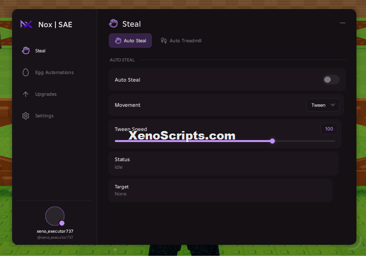 Nox SAE script keyless | Auto steal